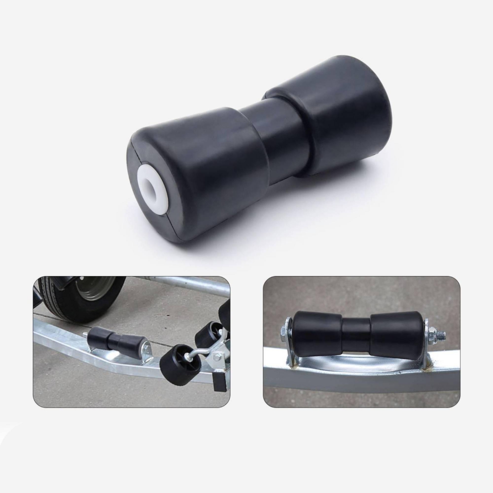 Hardware - Rolo Transportador de Barcos com Fundo