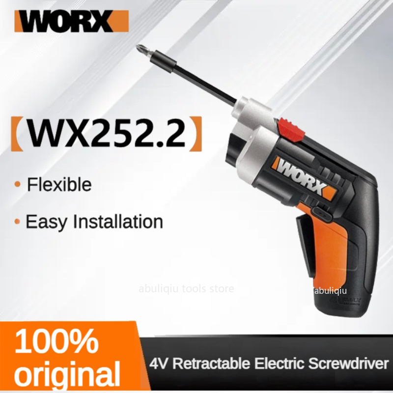Electric Screwdriver Rechargeable Usb - Worx WX252.2 4V Mini Conjunto de
