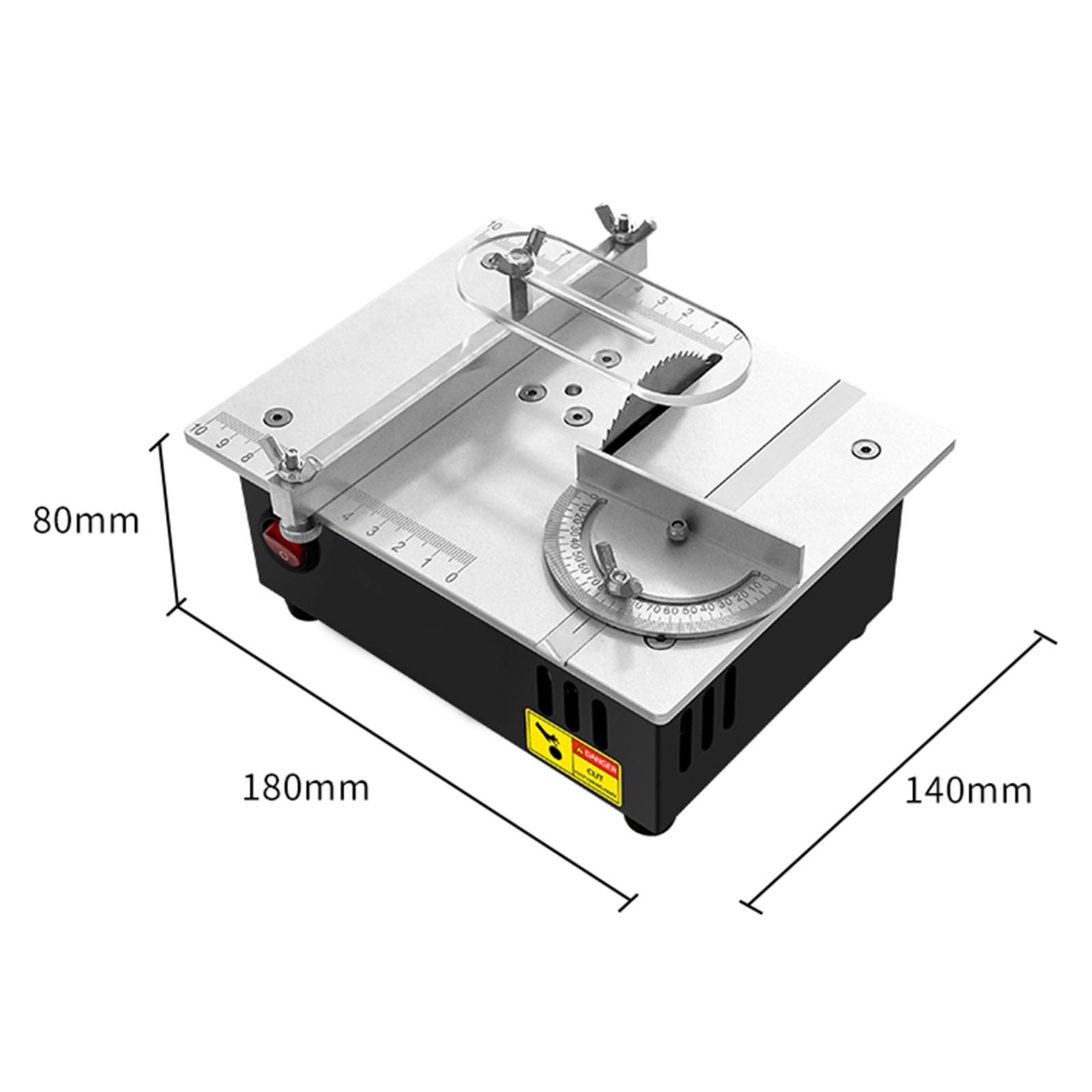 Mini Table Saw For Woodworking - Mini Serra de Mesa Elétrica para