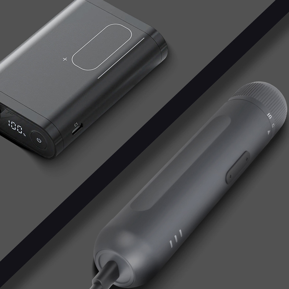 Electric Screwdriver Rechargeable Usb - Conjunto de Chave de Fenda Elétrica