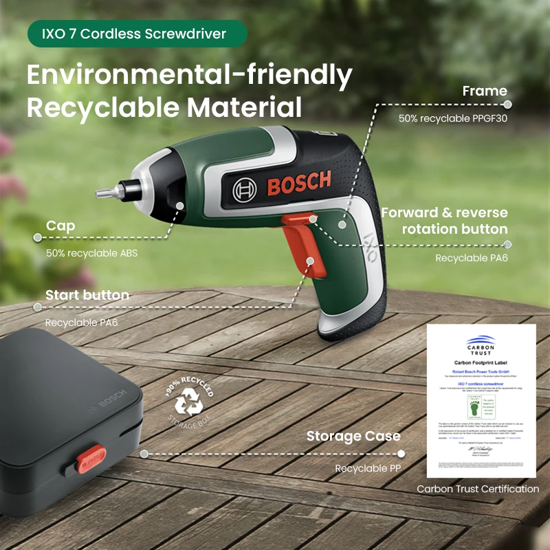 Electric Screwdriver Rechargeable Usb - Parafusadeira sem fio Bosch IXO 7