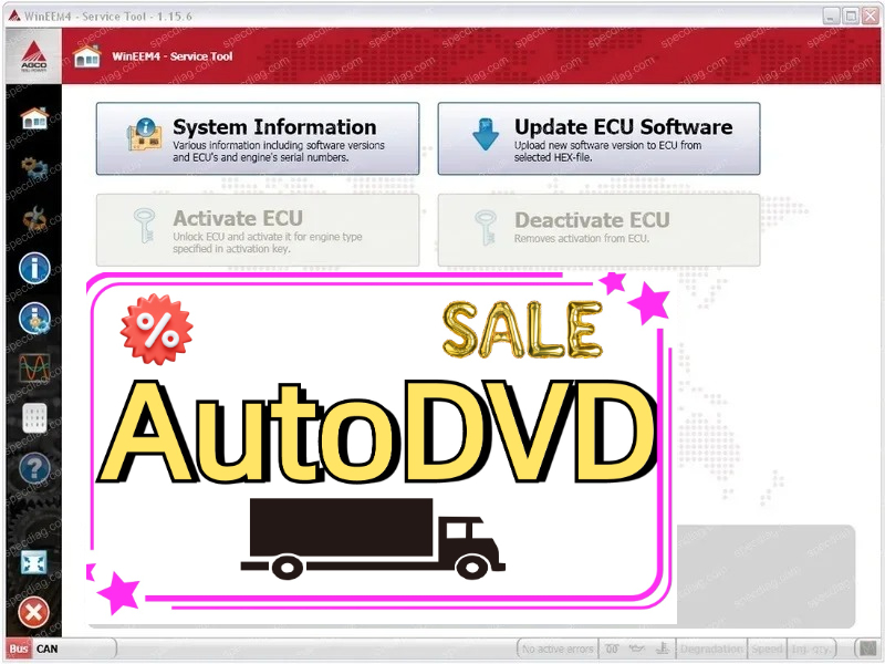 Power Tools - AutoDVD AGCO SISU Power WinEEM4 Ferramenta