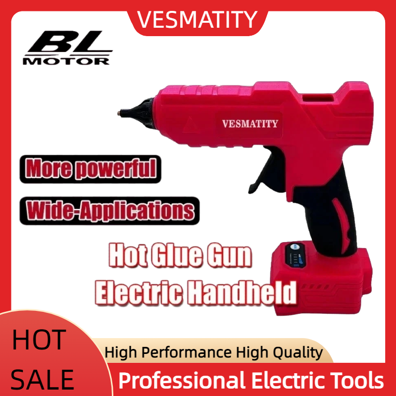 Hot Melt Glue Gun Cordless - Pistola de Cola Quente Elétrica Sem