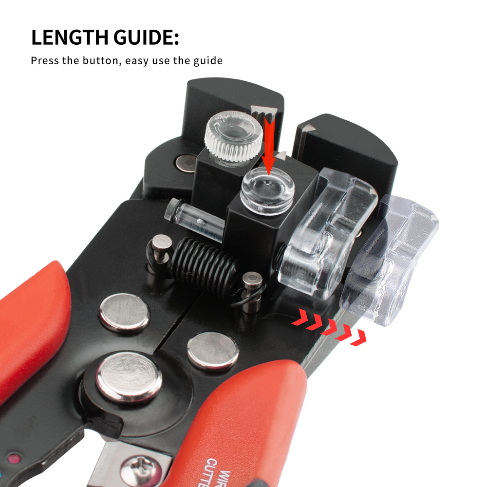 Automatic Wire Stripper Cutter - Alicate Profissional Automático para Desencapar e