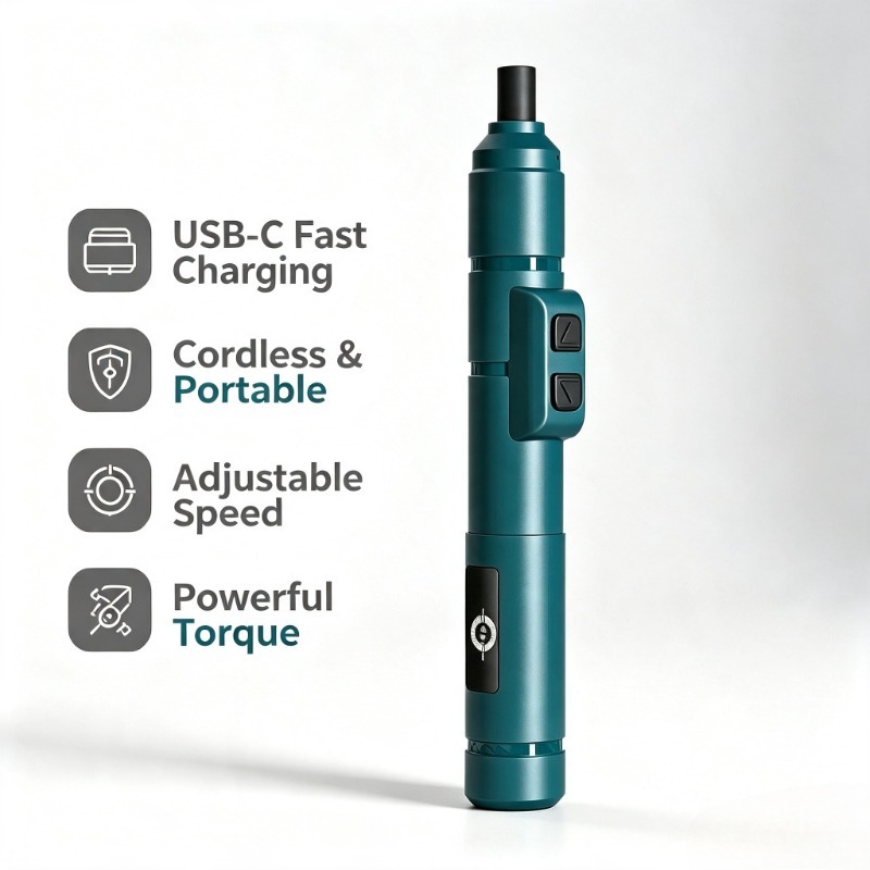 Electric Screwdriver Rechargeable Usb - Mini furadeira elétrica sem fio 3.6v,