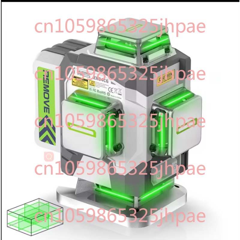 Laser Level 16 Lines 4D Green - Huepar 2024 Novo design 4D 16