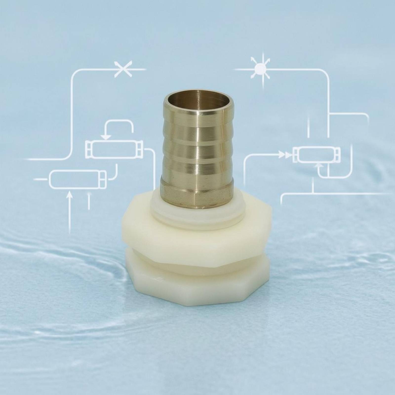Adaptador de Mangueira para Re - Plumbing avaliação e preço