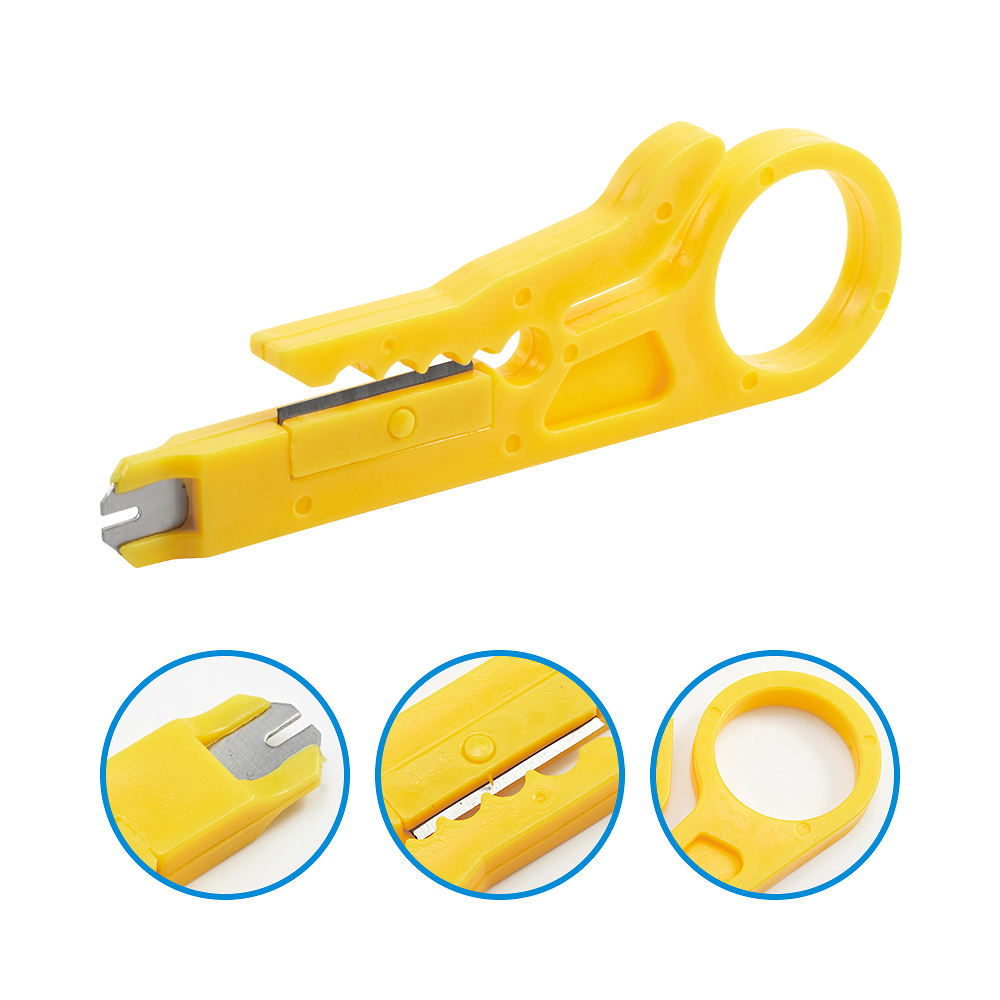Kit com 1 ou 3 Descascadores d - Automatic Wire Stripper Cutter avaliação e preço