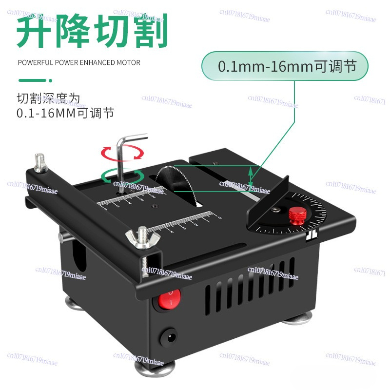 Mini serra de mesa em miniatur - Mini Table Saw For Woodworking avaliação e preço
