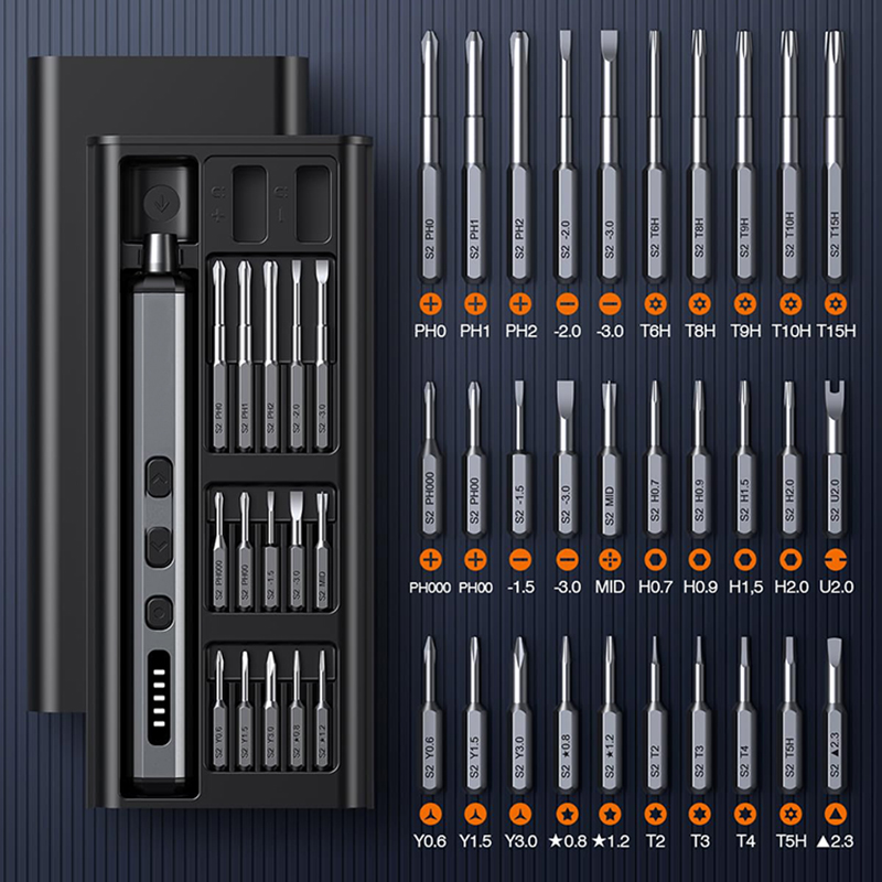 Conjunto de chave de fenda elé - Electric Screwdriver Rechargeable Usb avaliação e preço