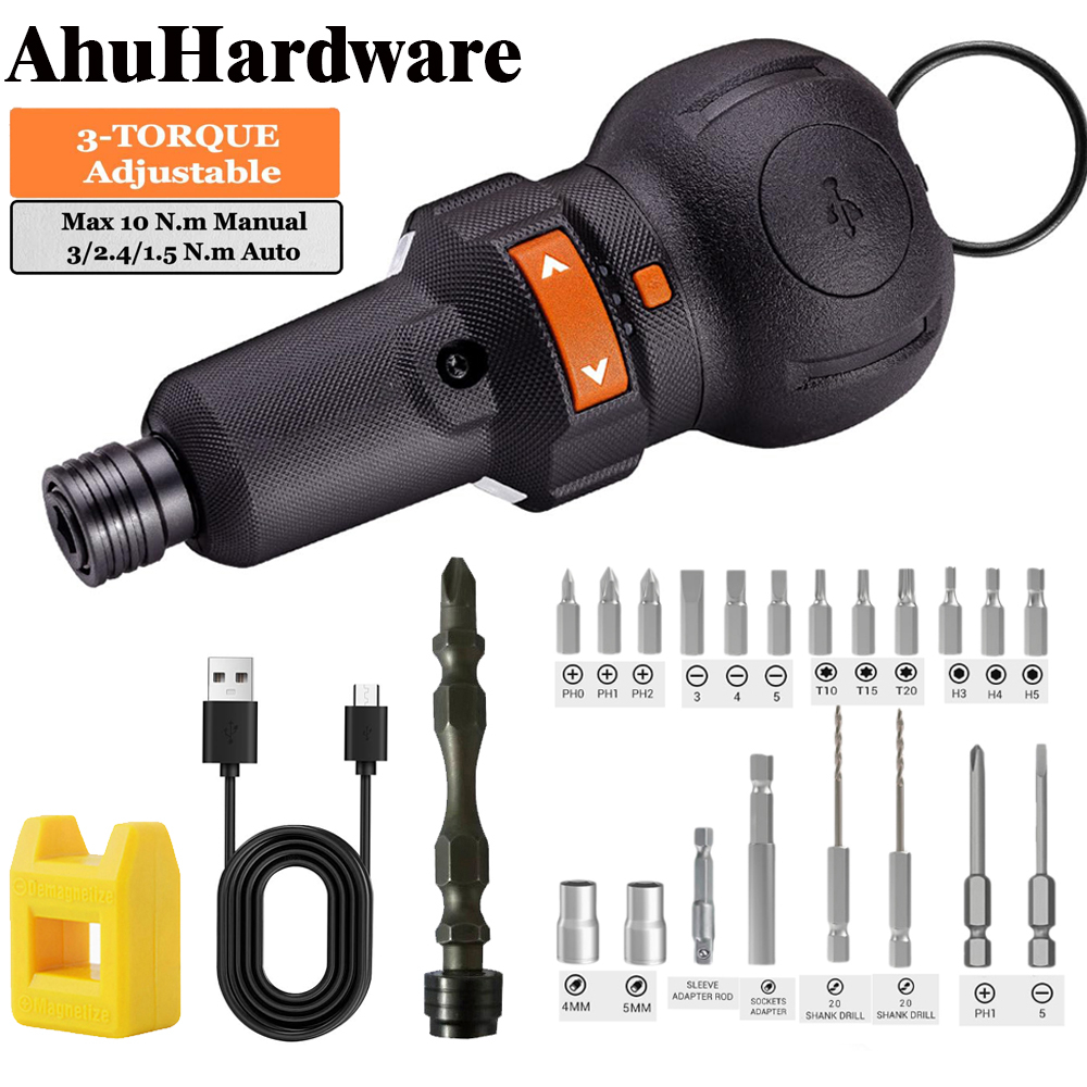 Chave de fenda elétrica sem fi - Electric Screwdriver Rechargeable Usb avaliação e preço