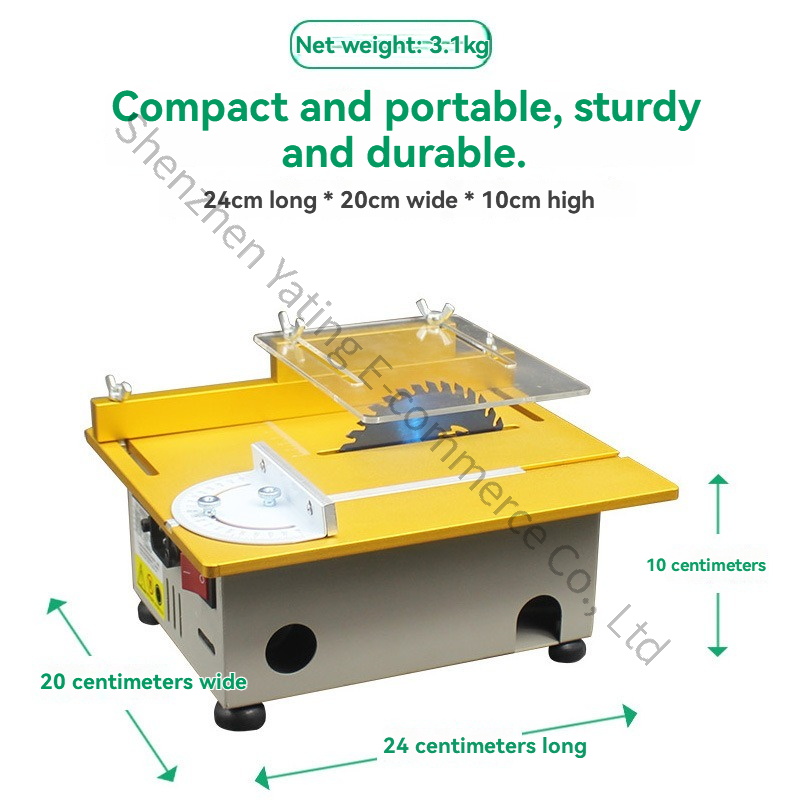 Serra de Mesa Elétrica Domésti - Mini Table Saw For Woodworking avaliação e preço