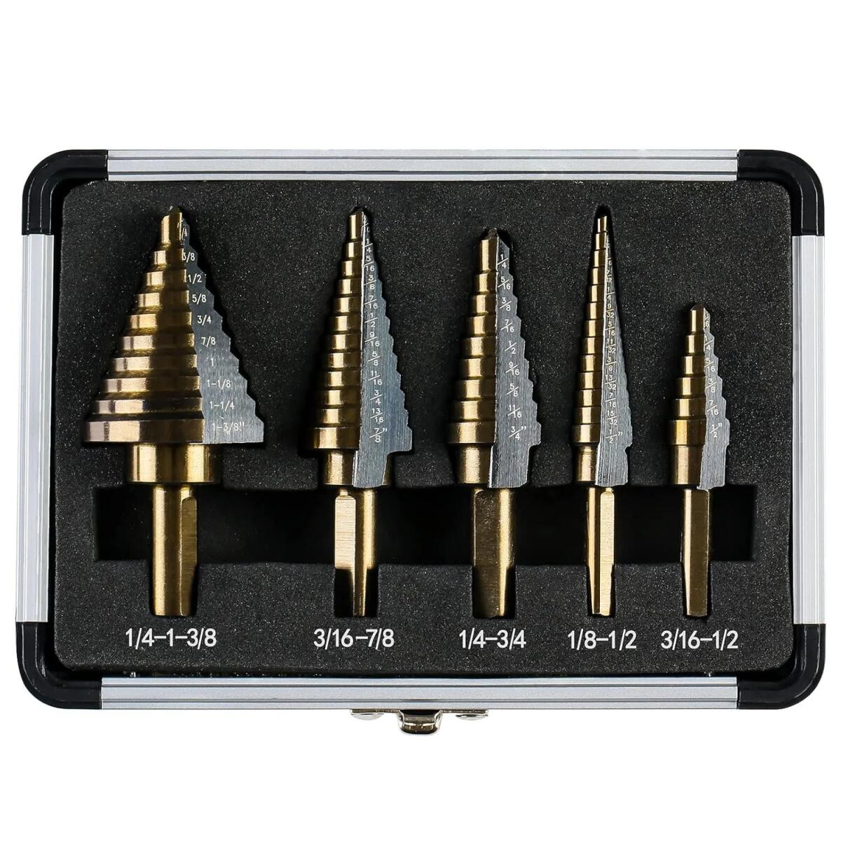 Conjunto de 5 Brocas Escalonad - Hardware avaliação e preço