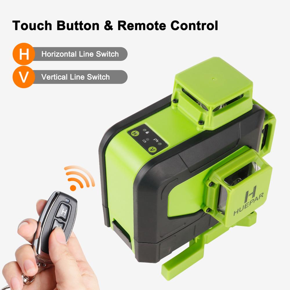 Huepar-4D Nível Laser Feixe Ve - Laser Level 16 Lines 4D Green avaliação e preço