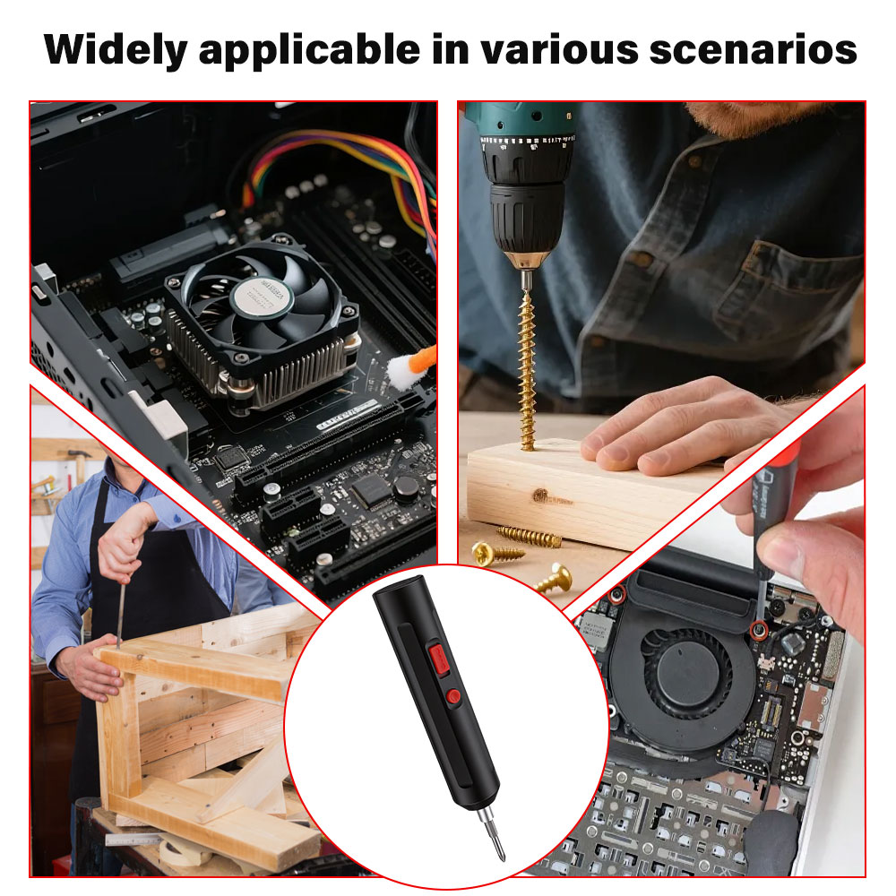 Conjunto de chaves de fenda el - Electric Screwdriver Rechargeable Usb avaliação e preço