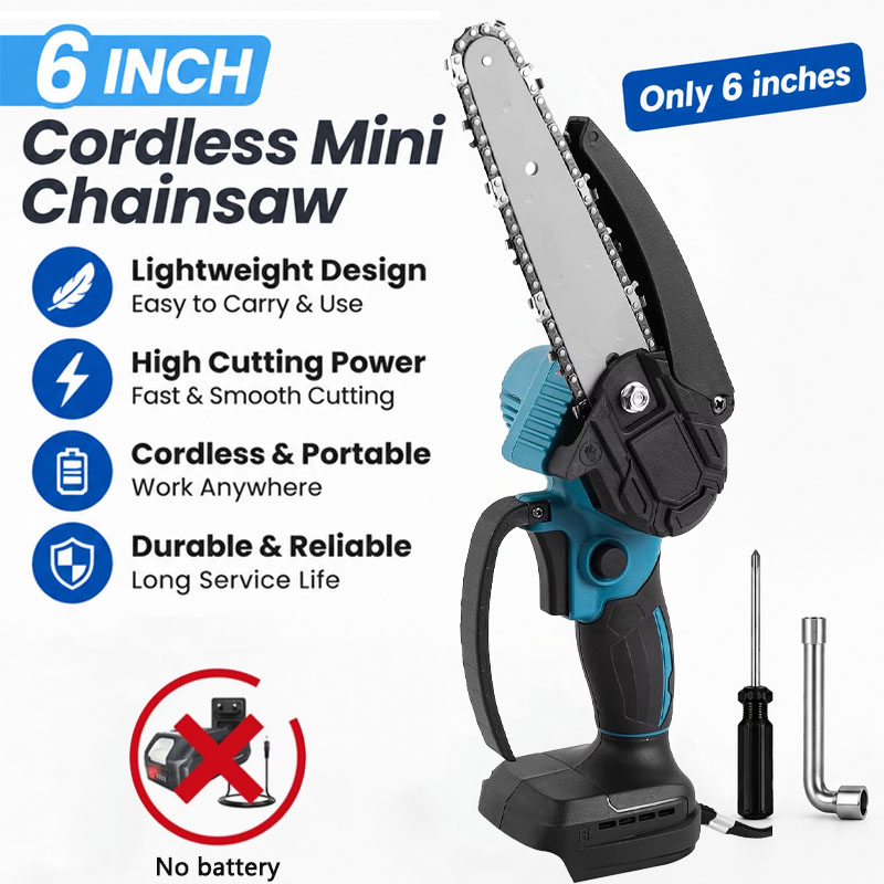 Serra Elétrica Portátil de 6 P - Mini Electric Chainsaw 6 Inch avaliação e preço