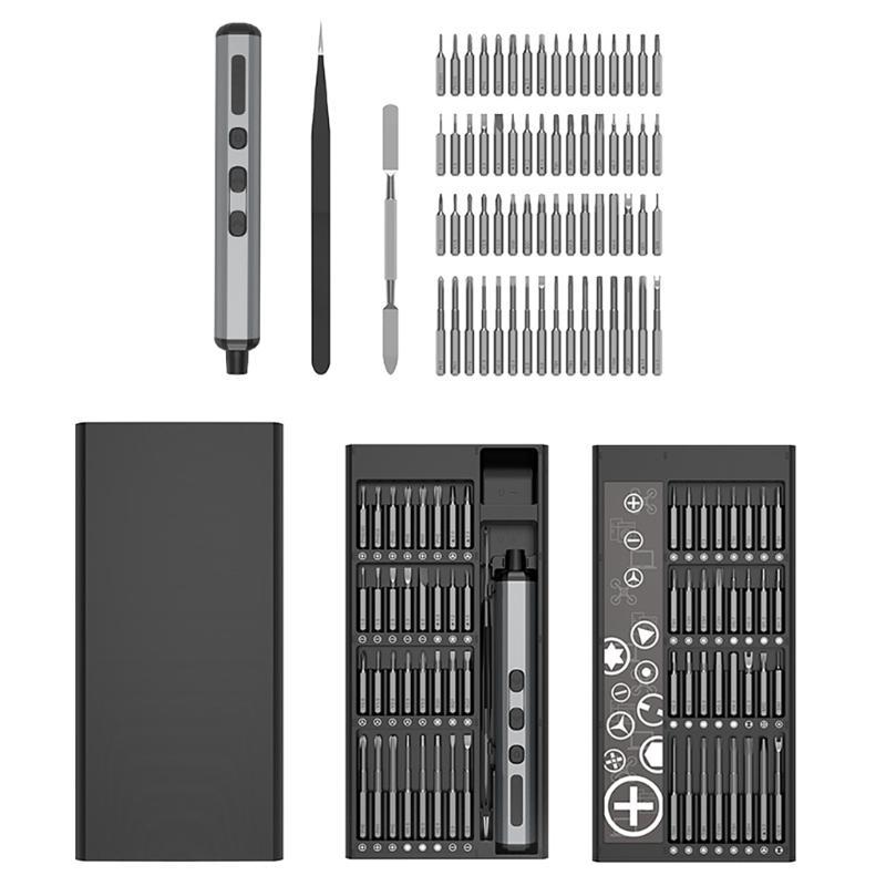 Conjunto chave fenda elétrica  - Electric Screwdriver Rechargeable Usb avaliação e preço