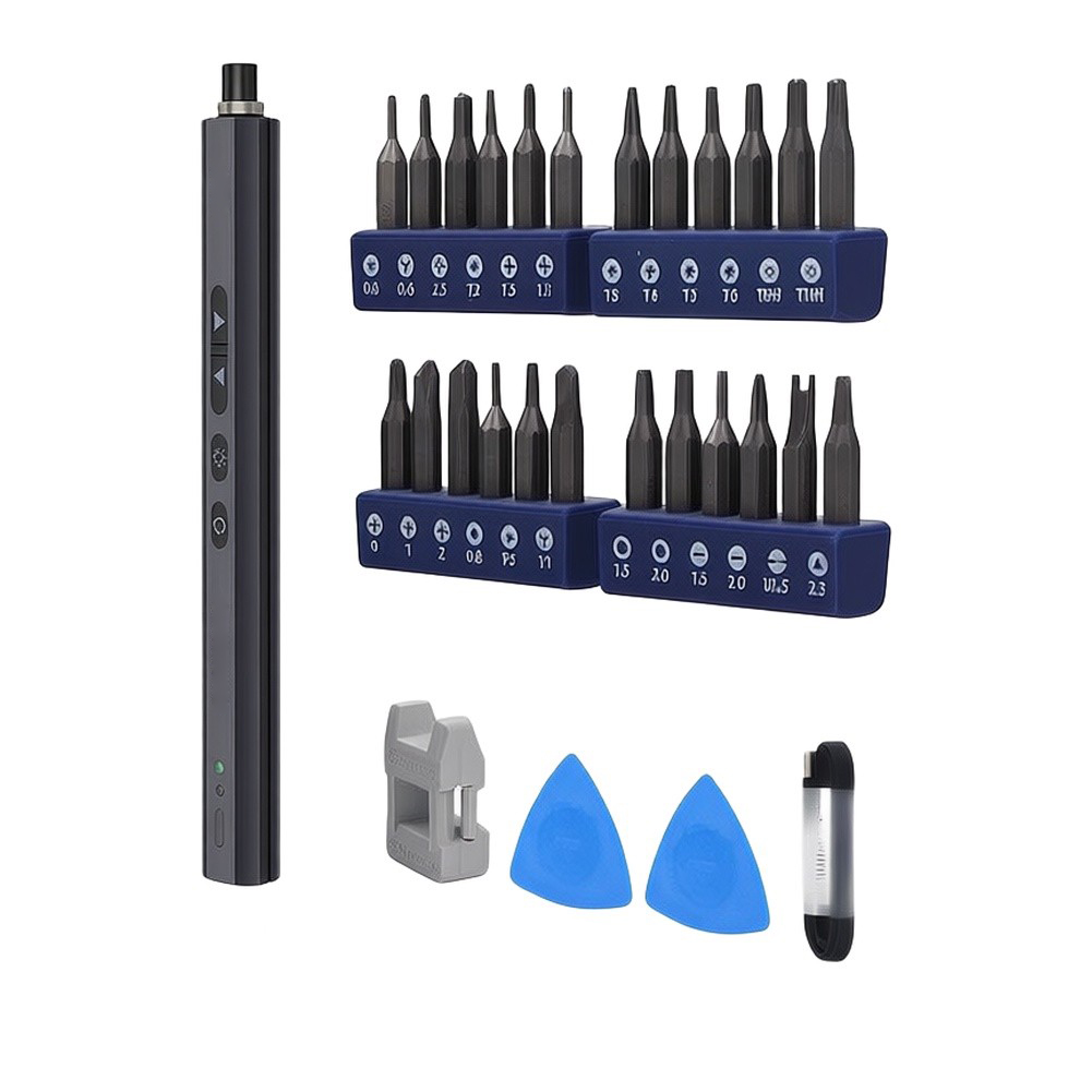 Kit de Chave de Fenda Elétrica - Electric Screwdriver Rechargeable Usb avaliação e preço