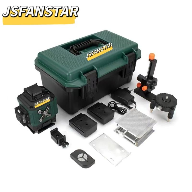 Nível a Laser Verde 4D de 16 L - Laser Level 16 Lines 4D Green avaliação e preço
