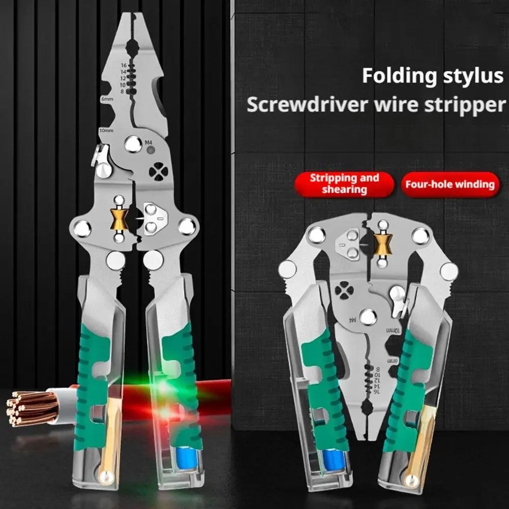 Alicate de descascamento de fi - Automatic Wire Stripper Cutter avaliação e preço