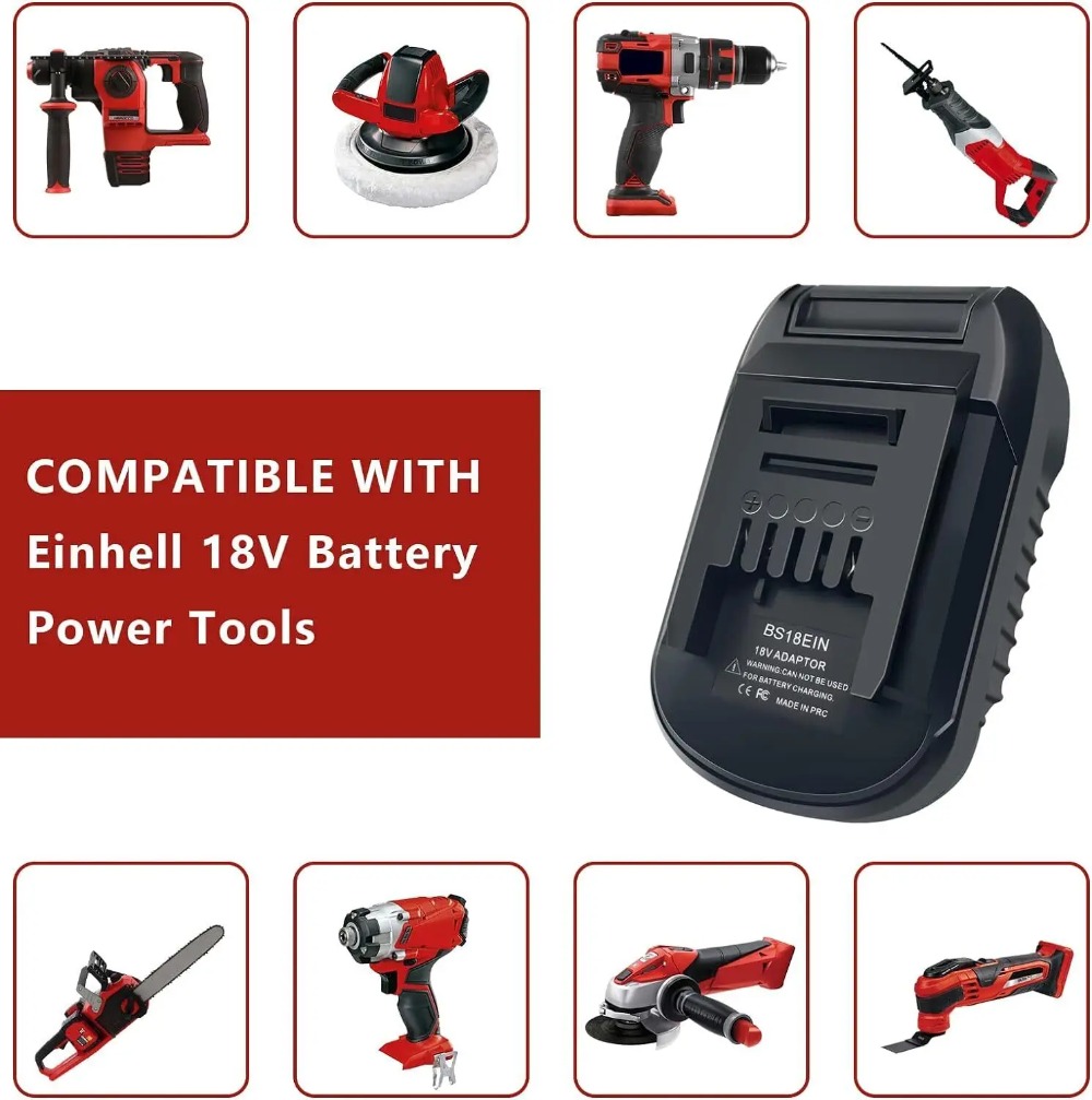 Adaptador de Bateria BS18EIN p - Brushless Cordless Electric Drill 18V avaliação e preço