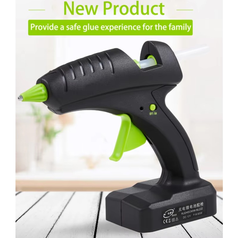 Pistola de cola quente sem fio - Hot Melt Glue Gun Cordless avaliação e preço