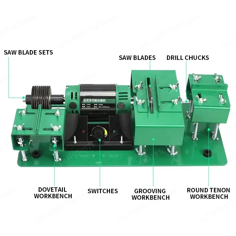 Mini Serra de Mesa e Rebitador - Mini Table Saw For Woodworking avaliação e preço