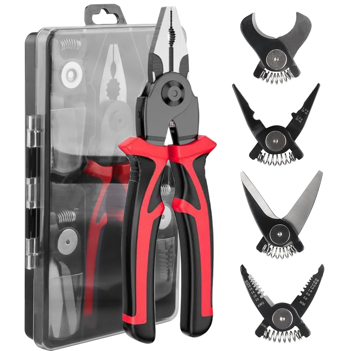 Alicate de crimpagem 5 em 1, c - Automatic Wire Stripper Cutter avaliação e preço