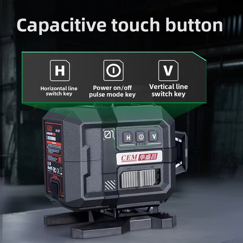CEM 4D 16 linhas laser verde s - Laser Level 16 Lines 4D Green avaliação e preço