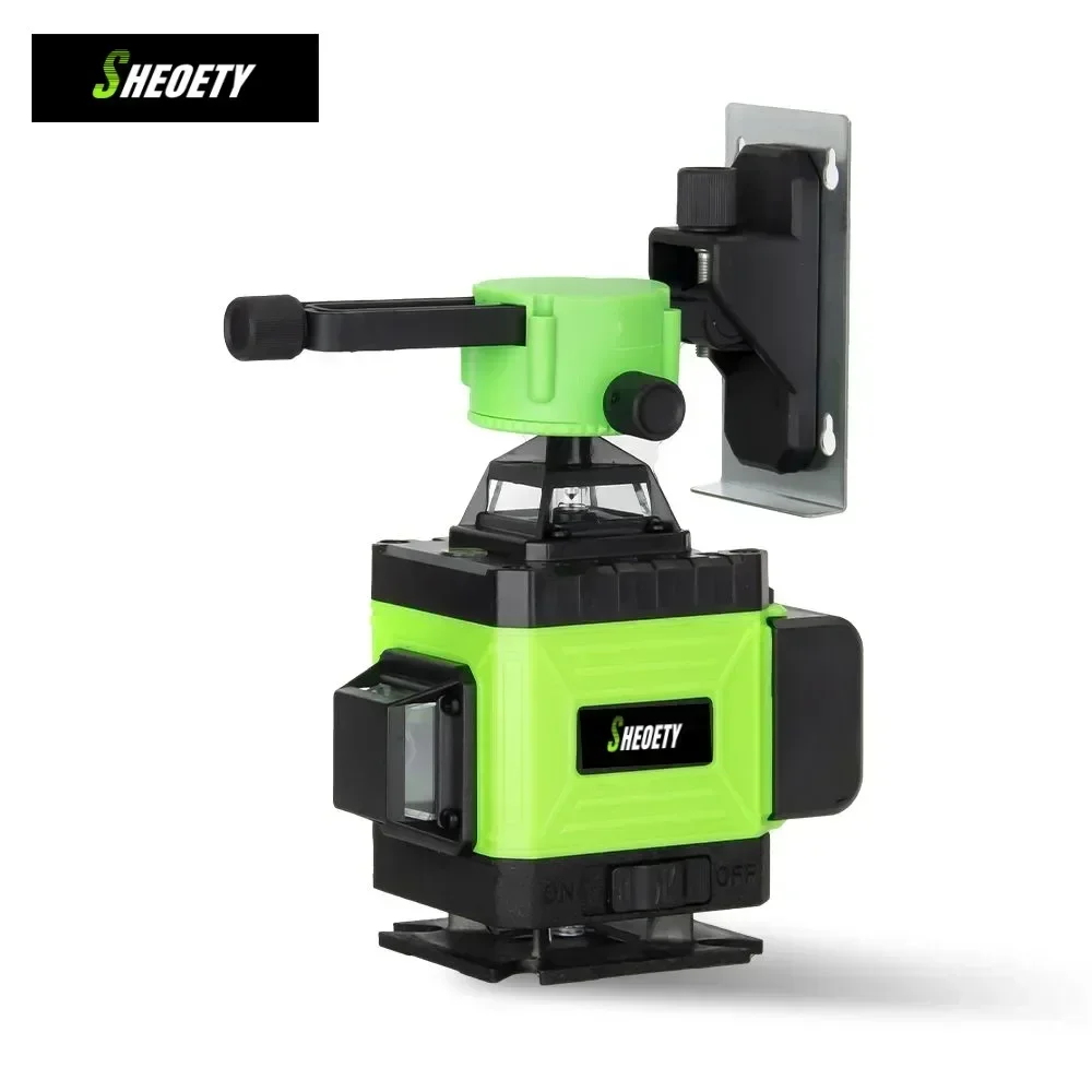 2×2400mAh bateria de íon-lítio - Laser Level 16 Lines 4D Green avaliação e preço