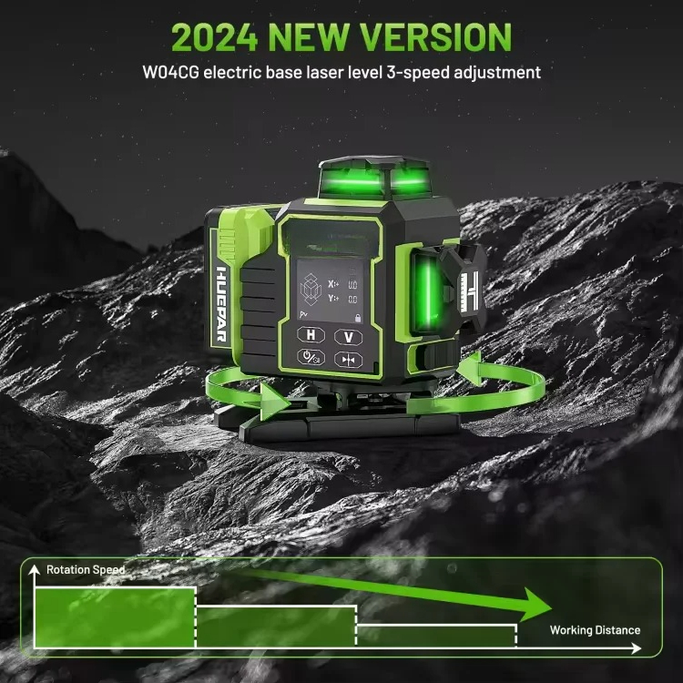 W04CG 4D 16 linhas feixe verde - Laser Level 16 Lines 4D Green avaliação e preço