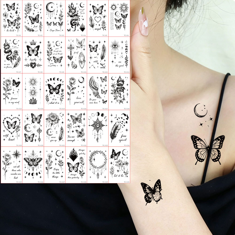 30 peças de adesivos de tatuag - Hand Tools avaliação e preço