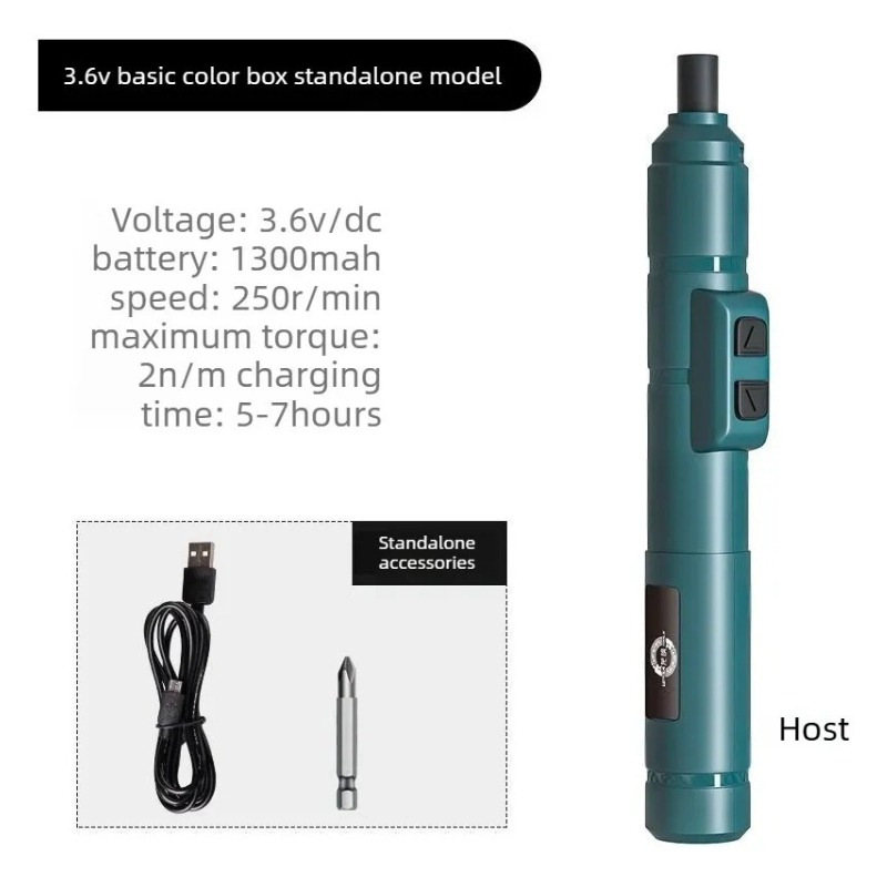 Mini furadeira elétrica sem fi - Electric Screwdriver Rechargeable Usb avaliação e preço