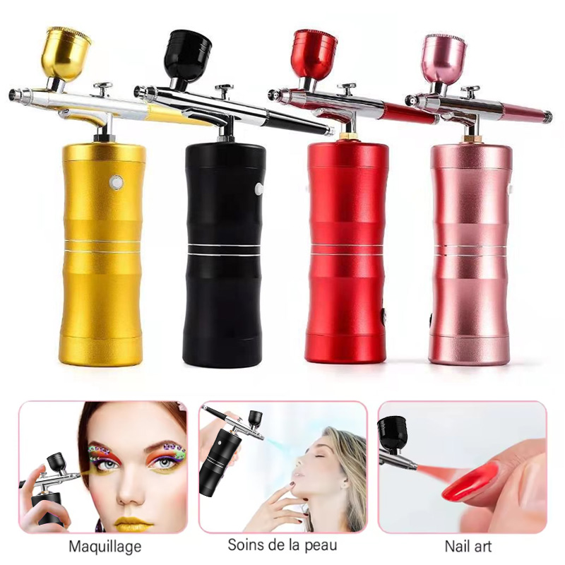 Spray de oxigênio mini kit com - Airbrush Kit With Mini Compressor avaliação e preço