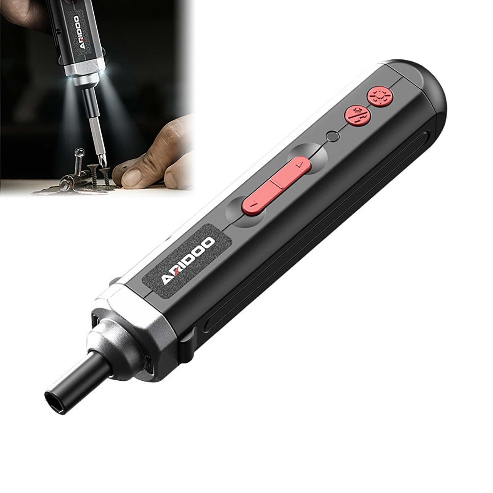 Chave de fenda elétrica portát - Electric Screwdriver Rechargeable Usb avaliação e preço